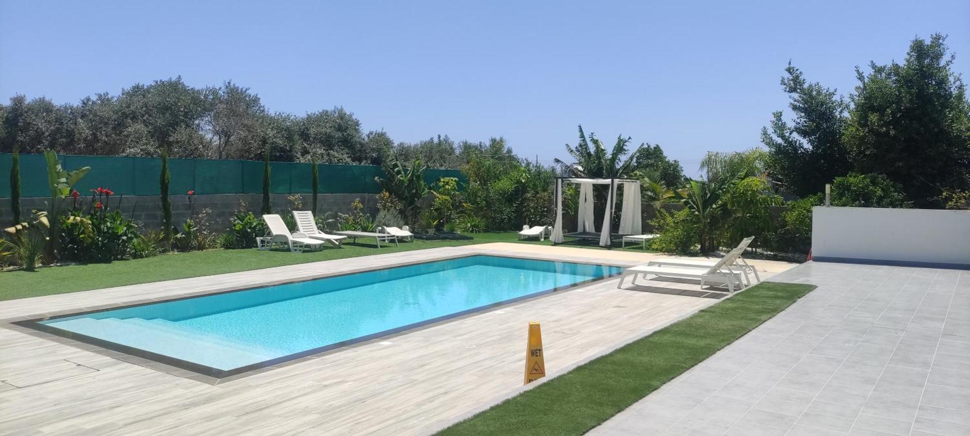Kiti Village Villa, Cyprus, Salt-Water Pool, 6 Bedrooms, Larnaca Exteriér fotografie
