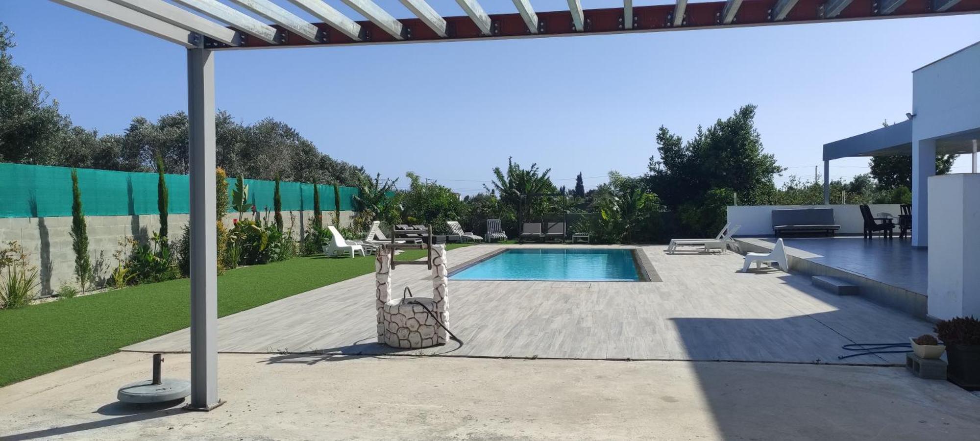 Kiti Village Villa, Cyprus, Salt-Water Pool, 6 Bedrooms, Larnaca Exteriér fotografie